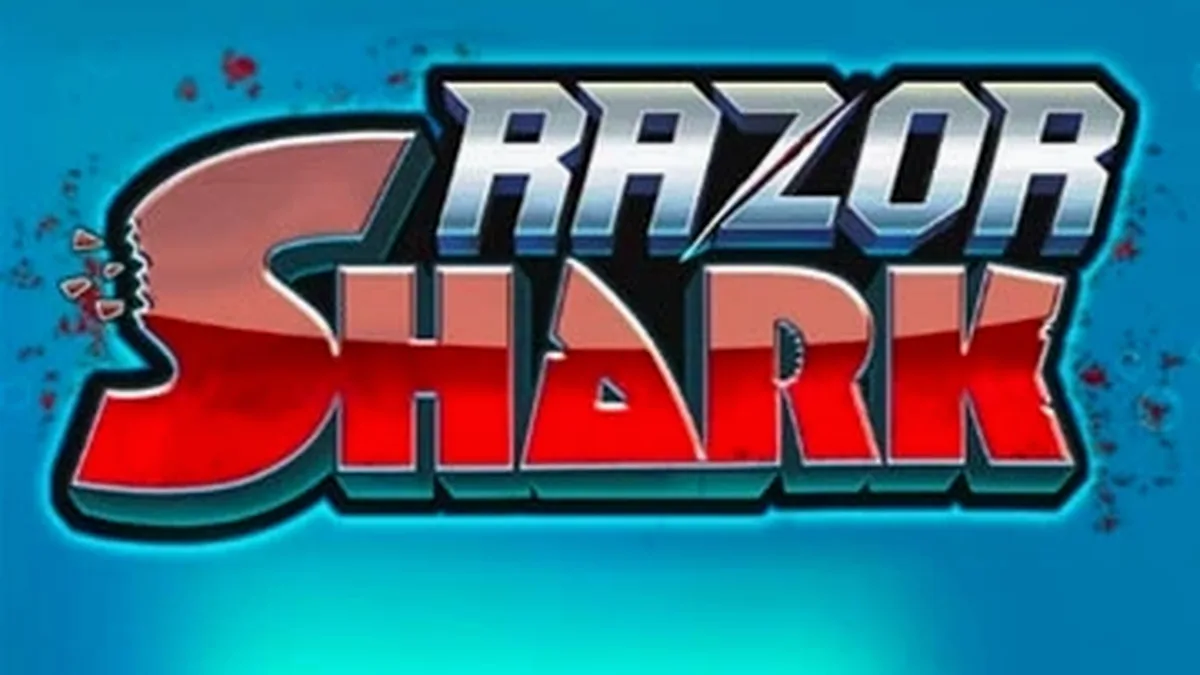 Interface subaquática do slot Razor Shark com tubarões e tesouros